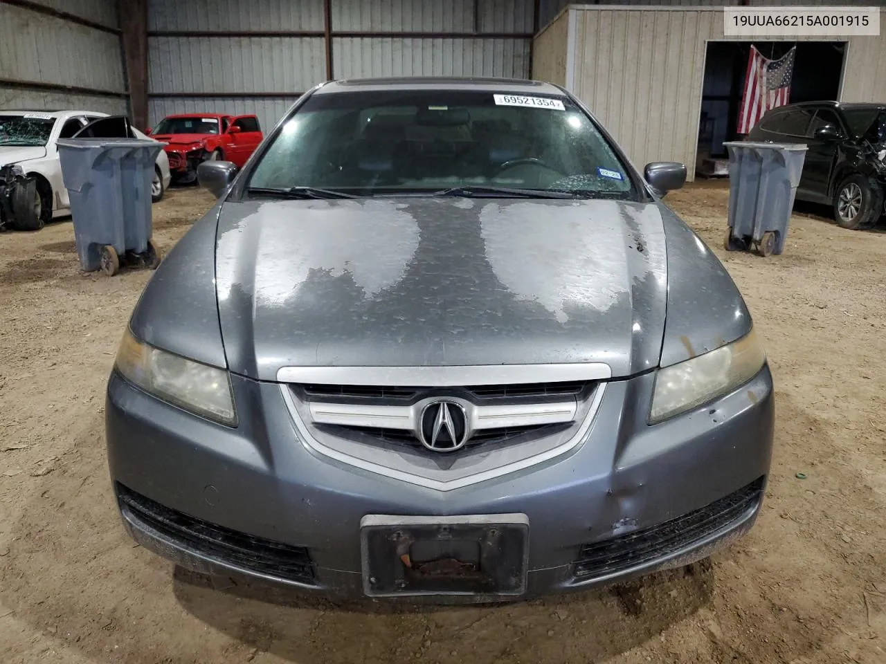 2005 Acura Tl VIN: 19UUA66215A001915 Lot: 69521354