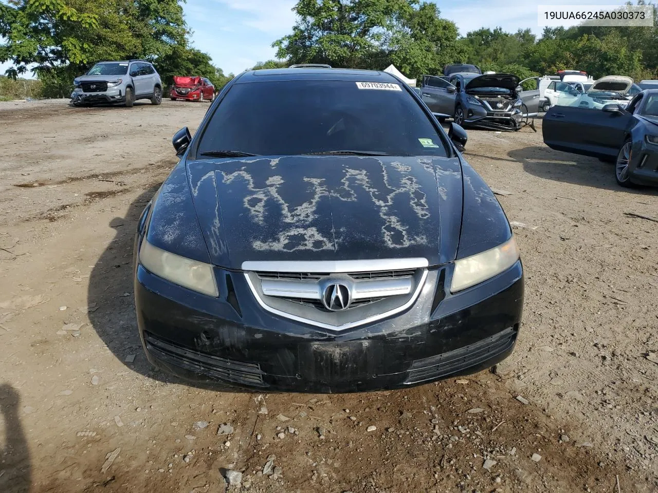 2005 Acura Tl VIN: 19UUA66245A030373 Lot: 69703944