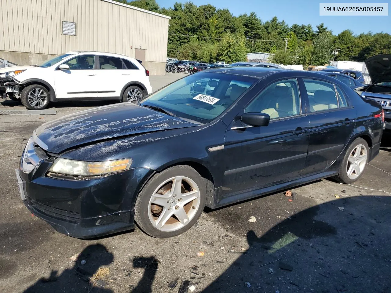 2005 Acura Tl VIN: 19UUA66265A005457 Lot: 69841094