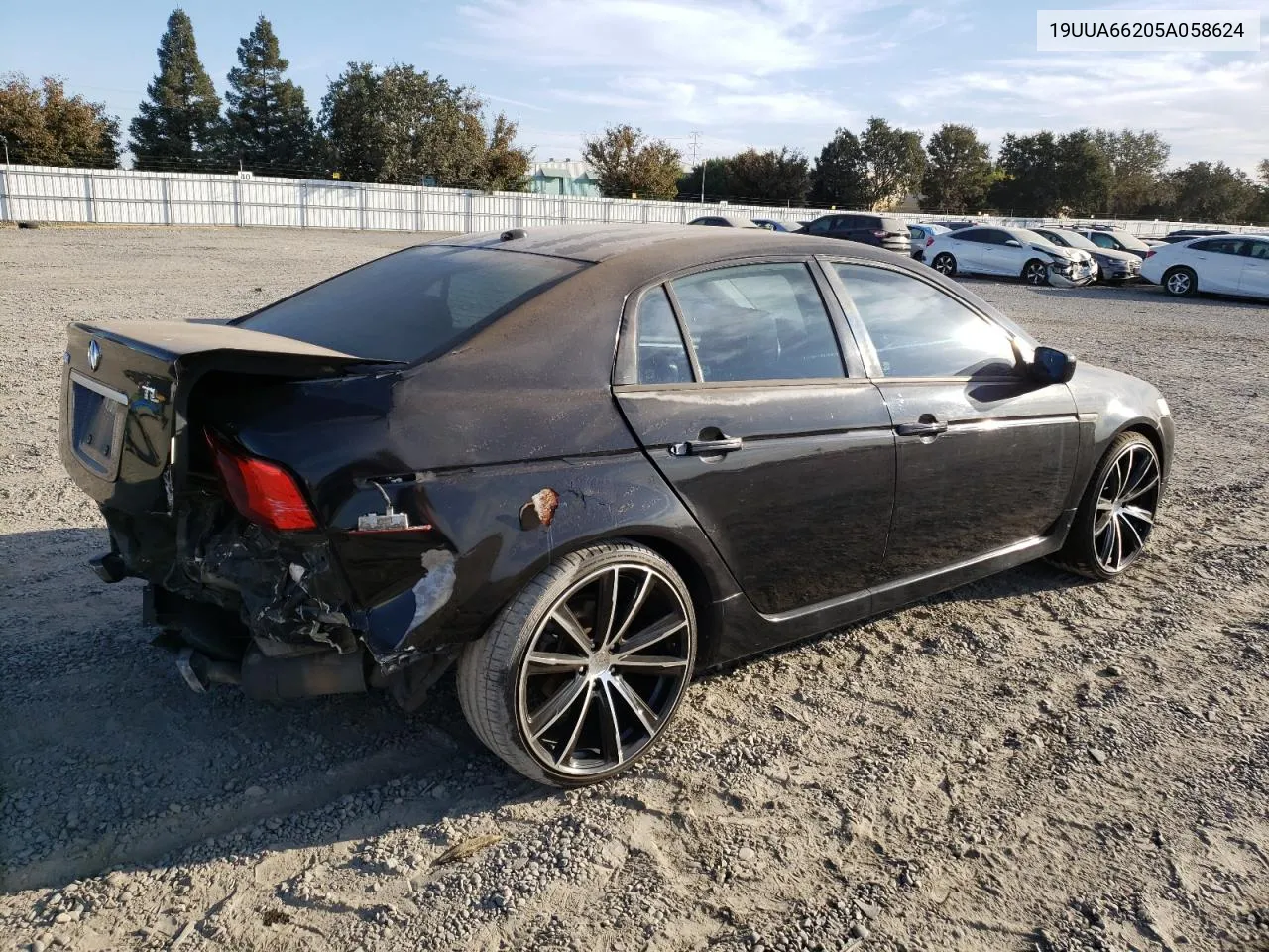 2005 Acura Tl VIN: 19UUA66205A058624 Lot: 74673114