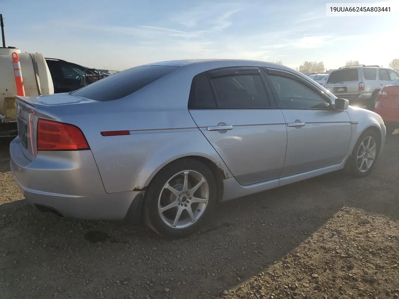 2005 Acura Tl VIN: 19UUA66245A803441 Lot: 75700854