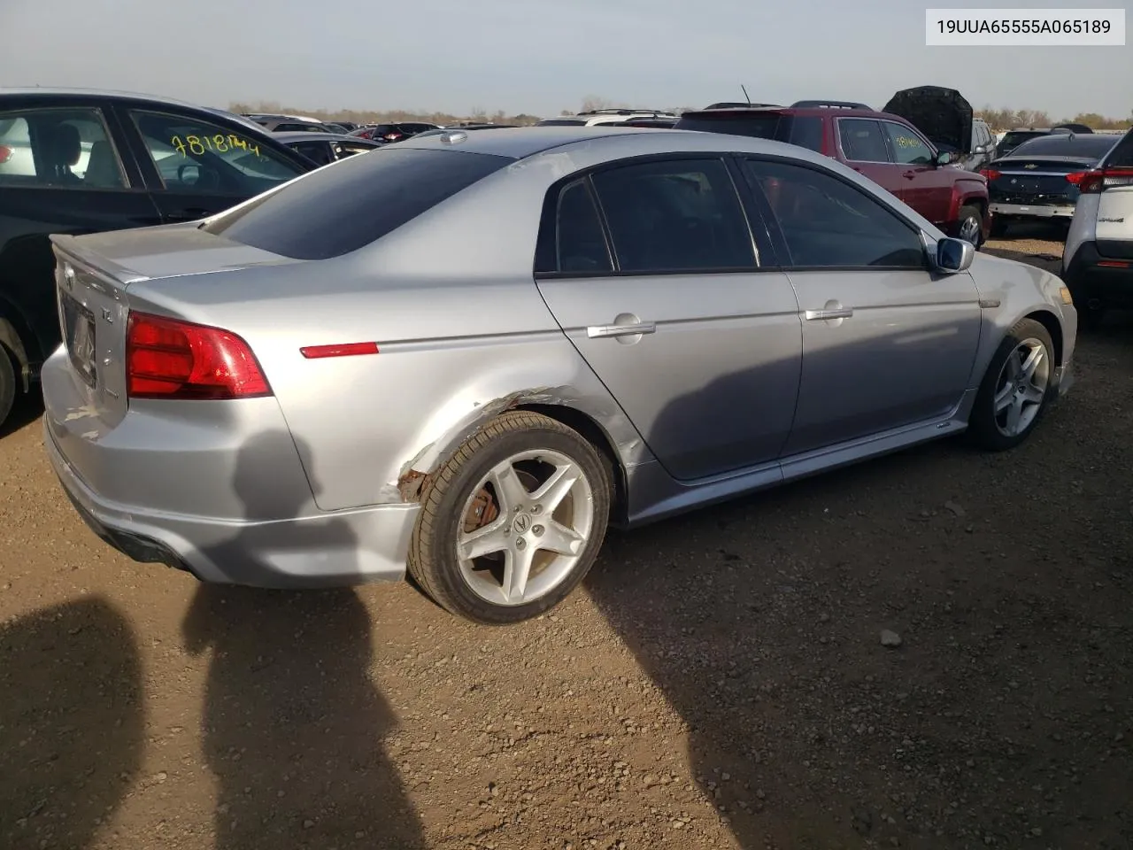 2005 Acura Tl VIN: 19UUA65555A065189 Lot: 76655334