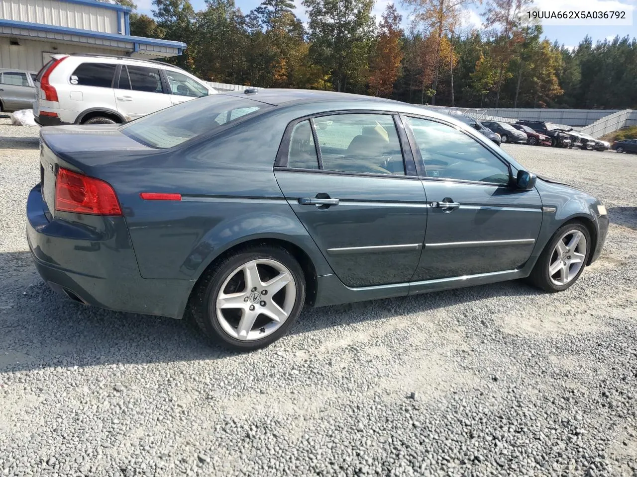 2005 Acura Tl VIN: 19UUA662X5A036792 Lot: 77742524