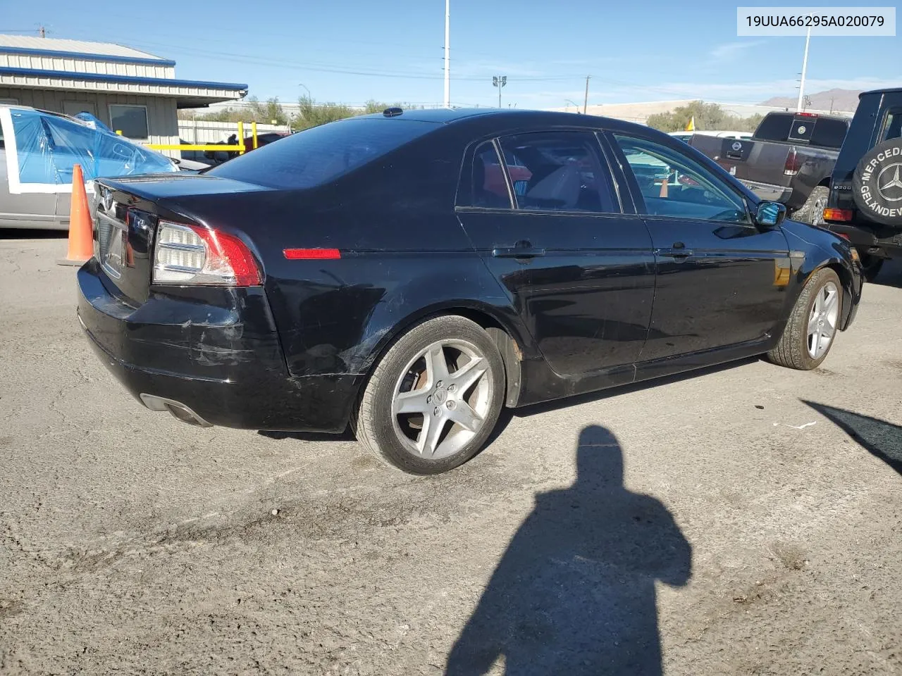 2005 Acura Tl VIN: 19UUA66295A020079 Lot: 77833594