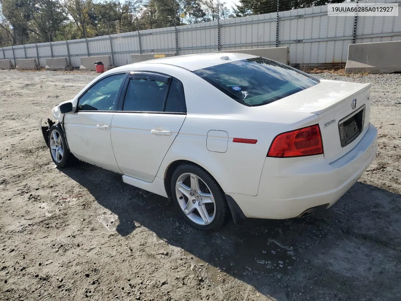 2005 Acura Tl VIN: 19UUA66285A012927 Lot: 78050584