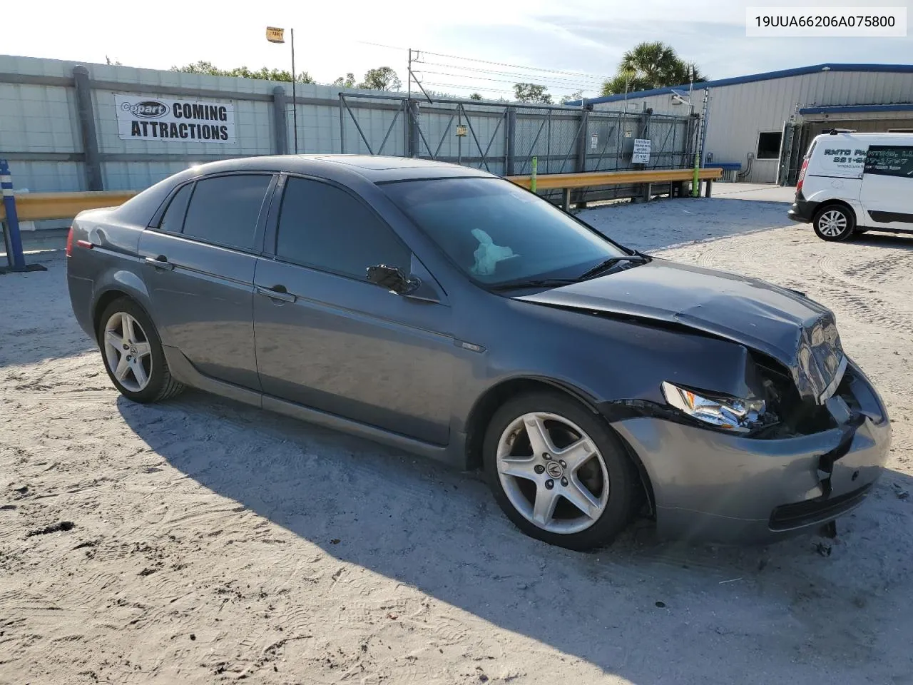 2006 Acura 3.2Tl VIN: 19UUA66206A075800 Lot: 48380864