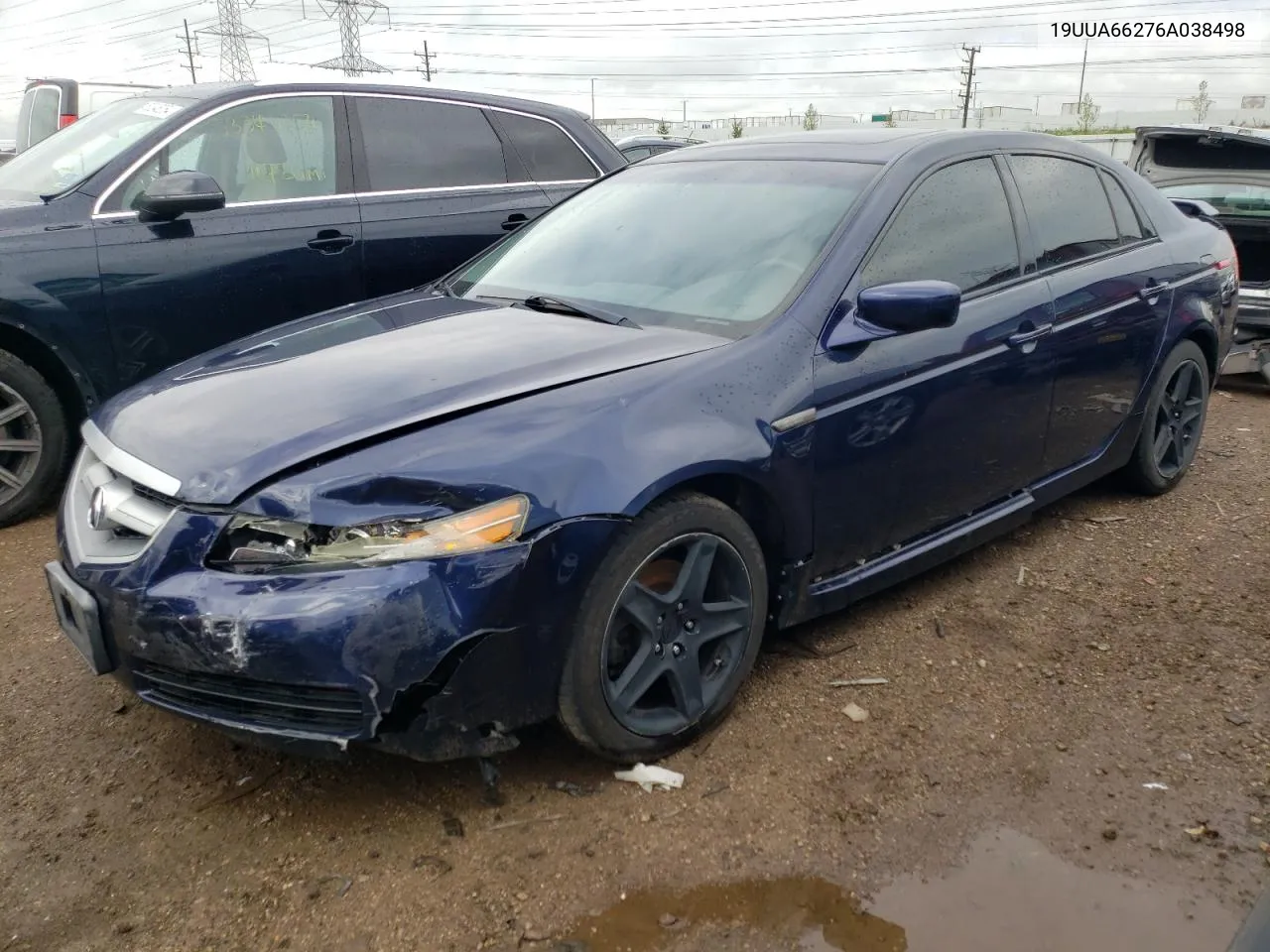 2006 Acura 3.2Tl VIN: 19UUA66276A038498 Lot: 53425794