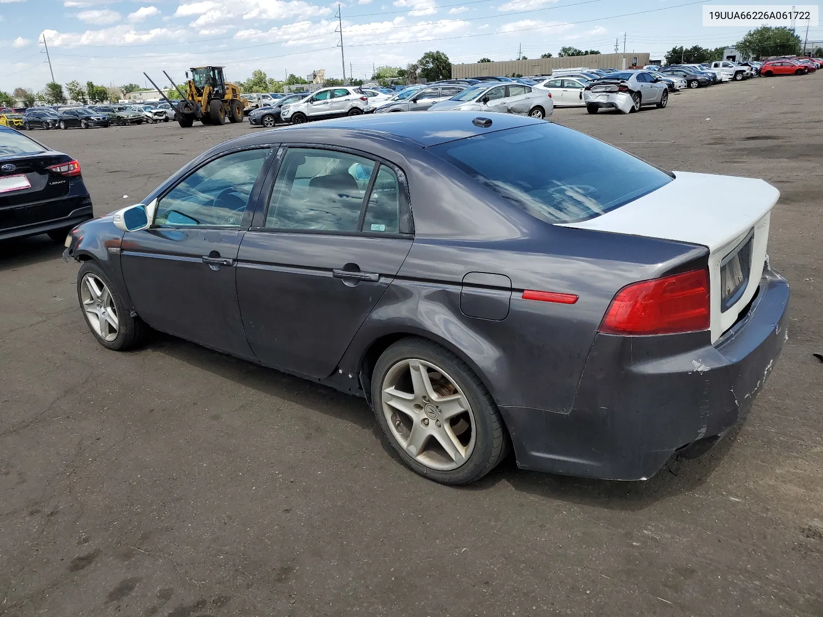 2006 Acura 3.2Tl VIN: 19UUA66226A061722 Lot: 57979354