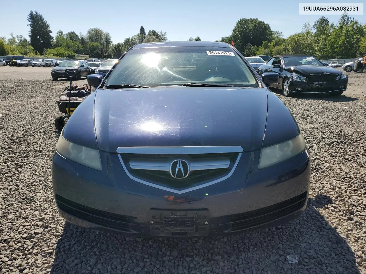 2006 Acura 3.2Tl VIN: 19UUA66296A032931 Lot: 59147914