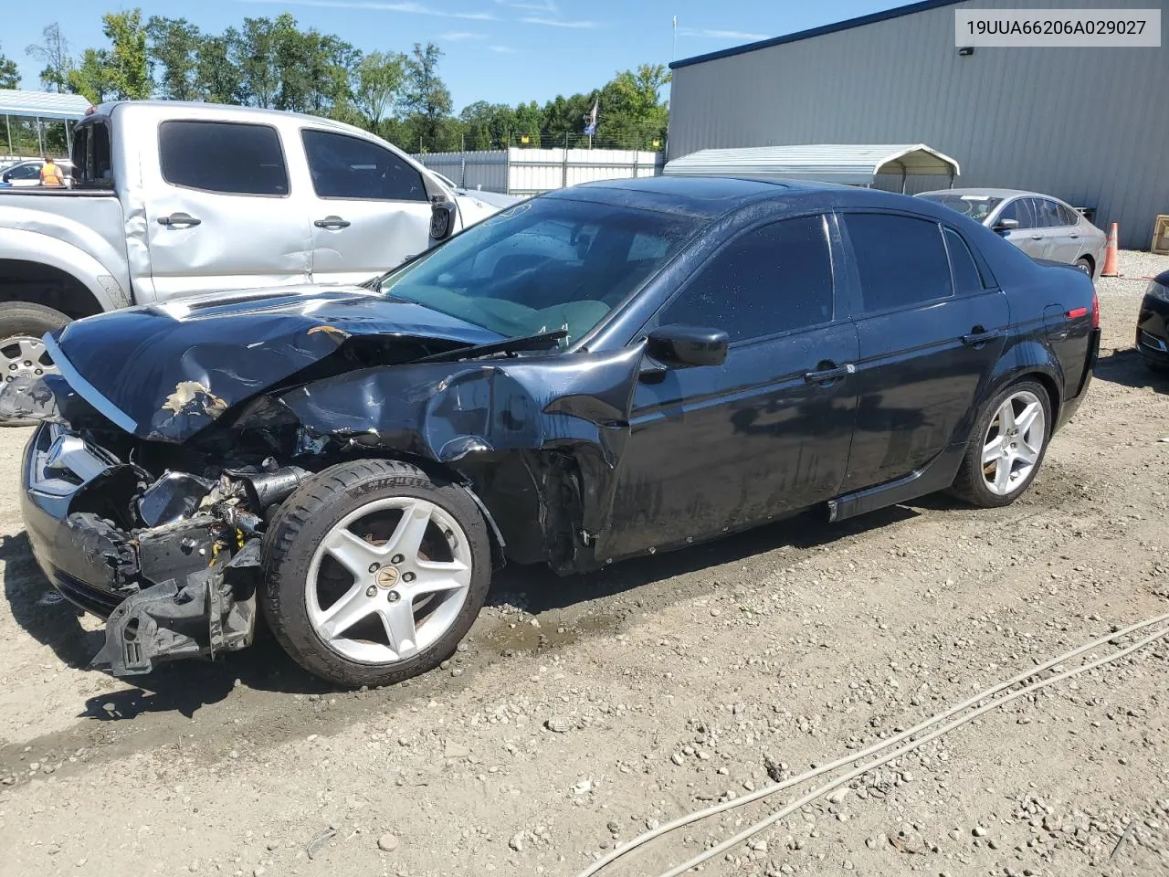 2006 Acura 3.2Tl VIN: 19UUA66206A029027 Lot: 60418054