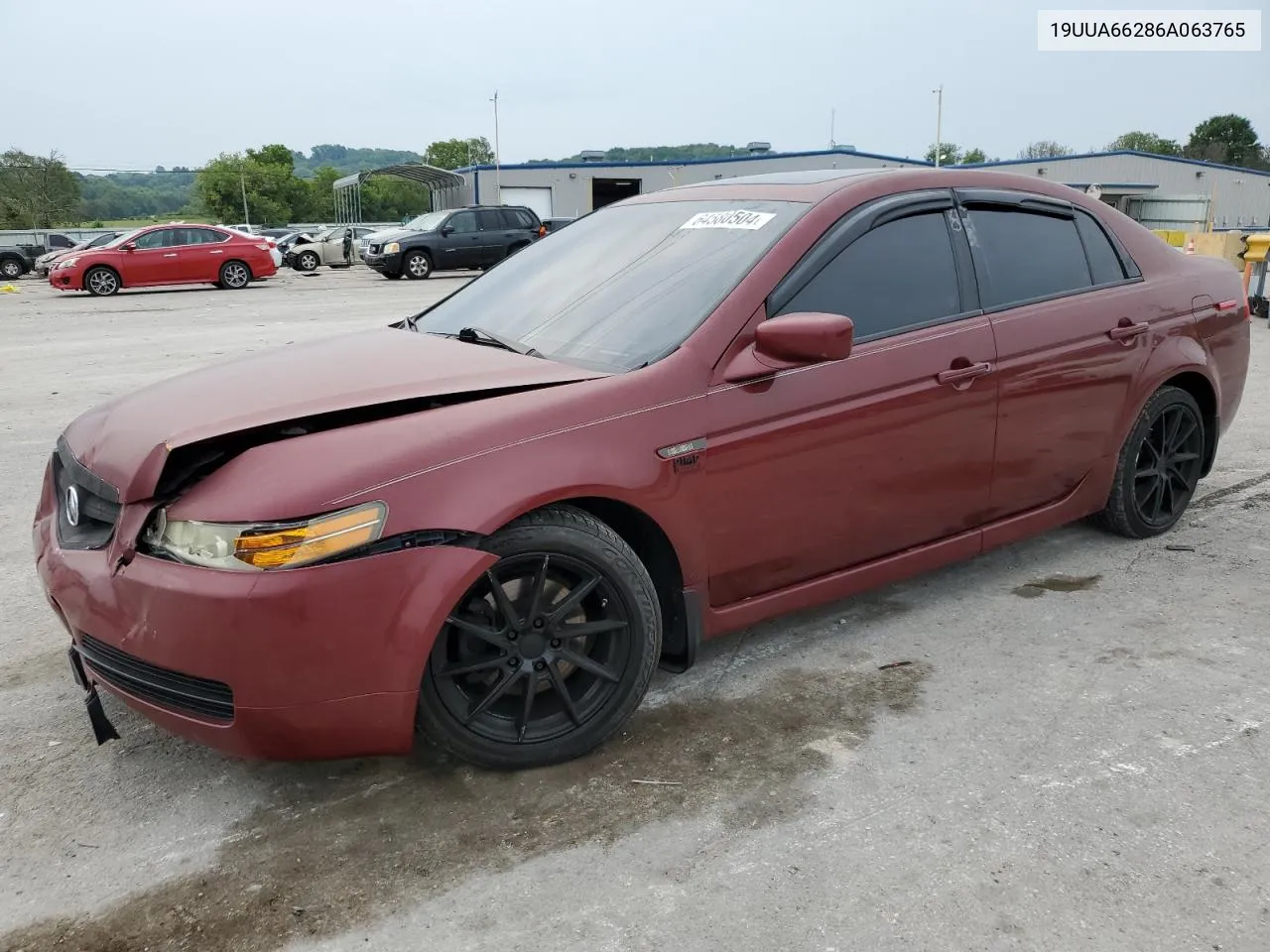 2006 Acura 3.2Tl VIN: 19UUA66286A063765 Lot: 64580504