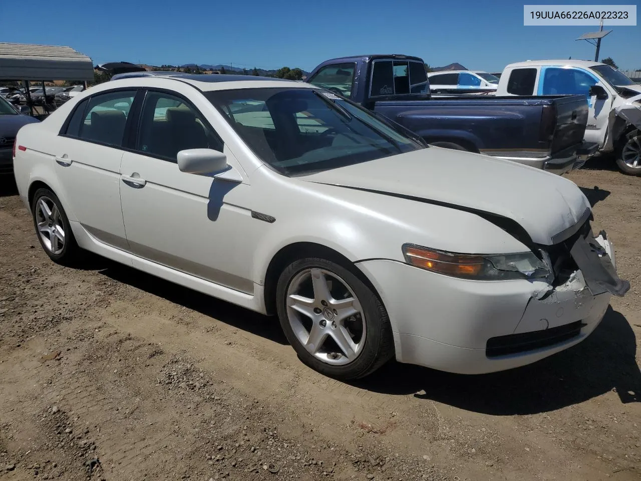 2006 Acura 3.2Tl VIN: 19UUA66226A022323 Lot: 67553634