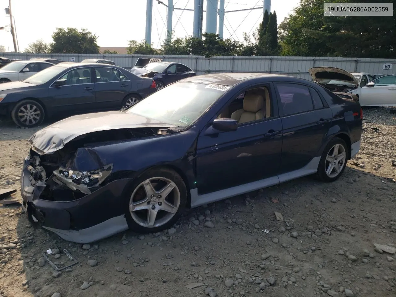 2006 Acura 3.2Tl VIN: 19UUA66286A002559 Lot: 67695934