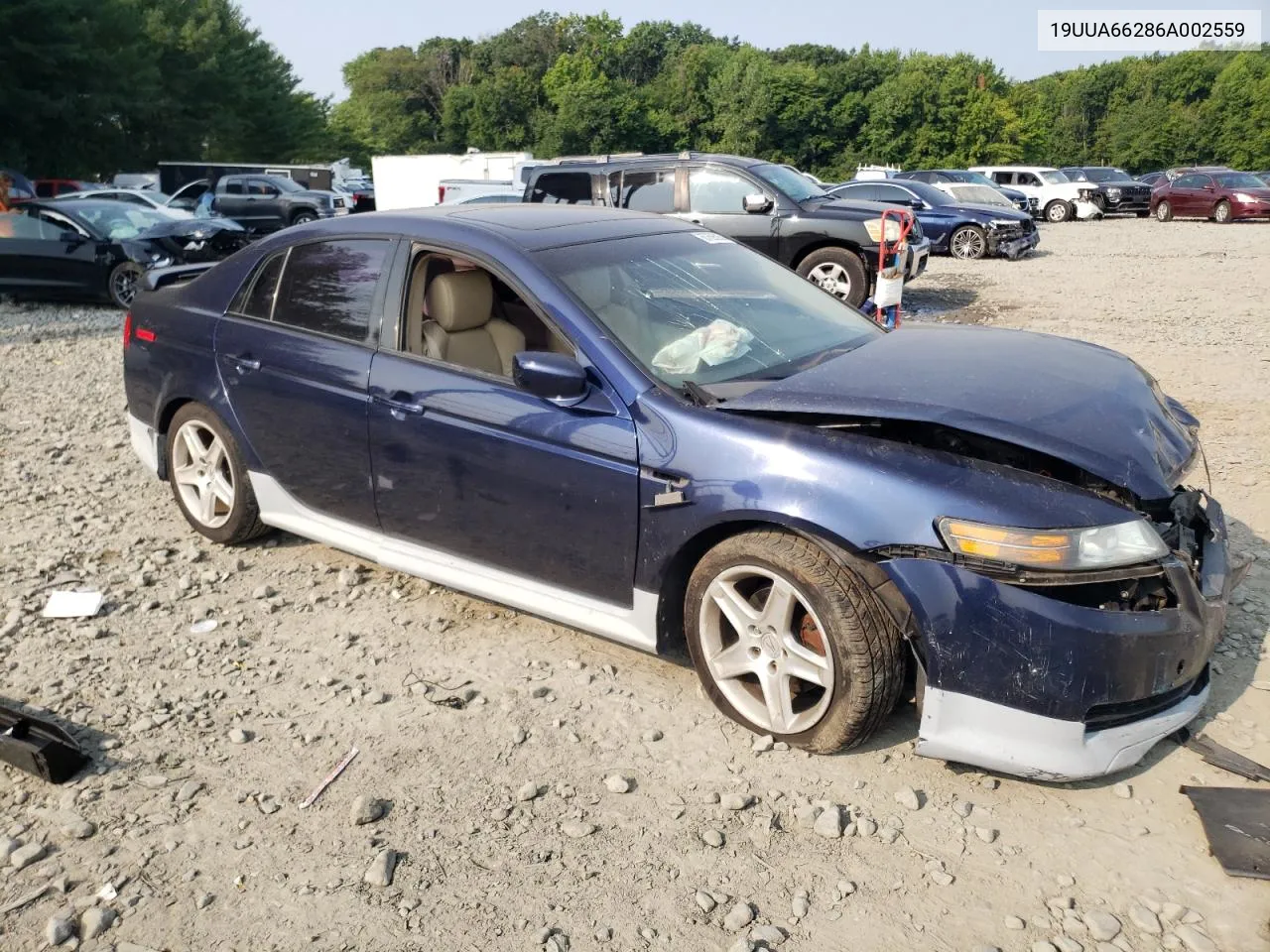 2006 Acura 3.2Tl VIN: 19UUA66286A002559 Lot: 67695934