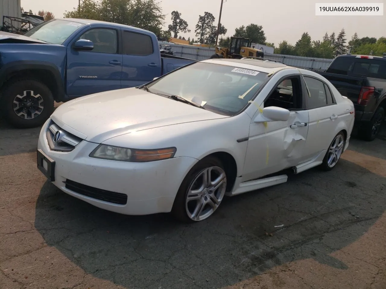 2006 Acura 3.2Tl VIN: 19UUA662X6A039919 Lot: 69803924