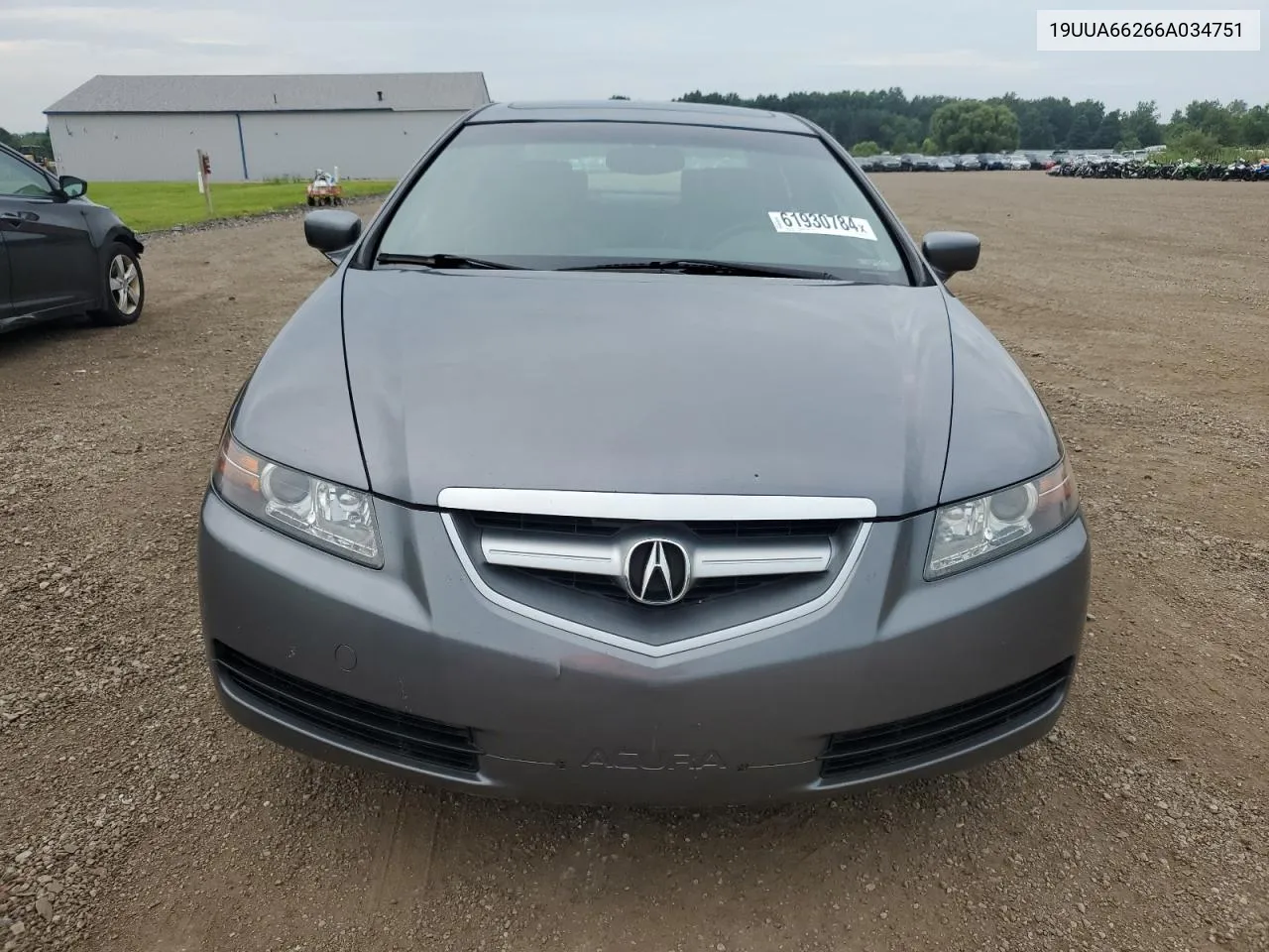 2006 Acura 3.2Tl VIN: 19UUA66266A034751 Lot: 69977044