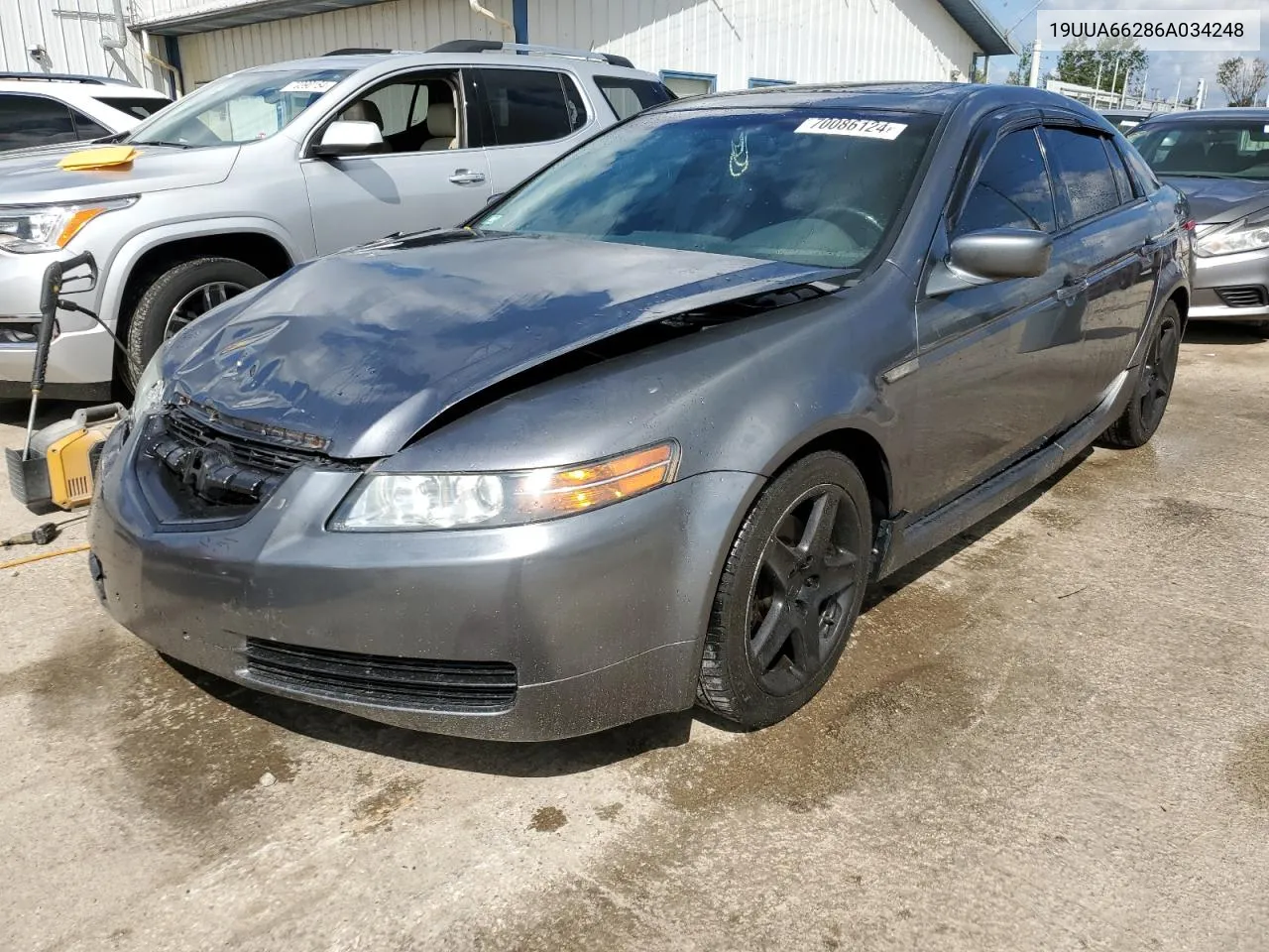 2006 Acura 3.2Tl VIN: 19UUA66286A034248 Lot: 70086124