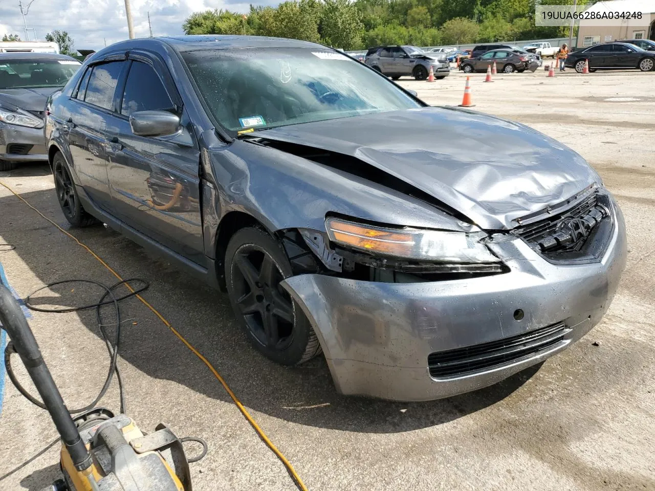 2006 Acura 3.2Tl VIN: 19UUA66286A034248 Lot: 70086124