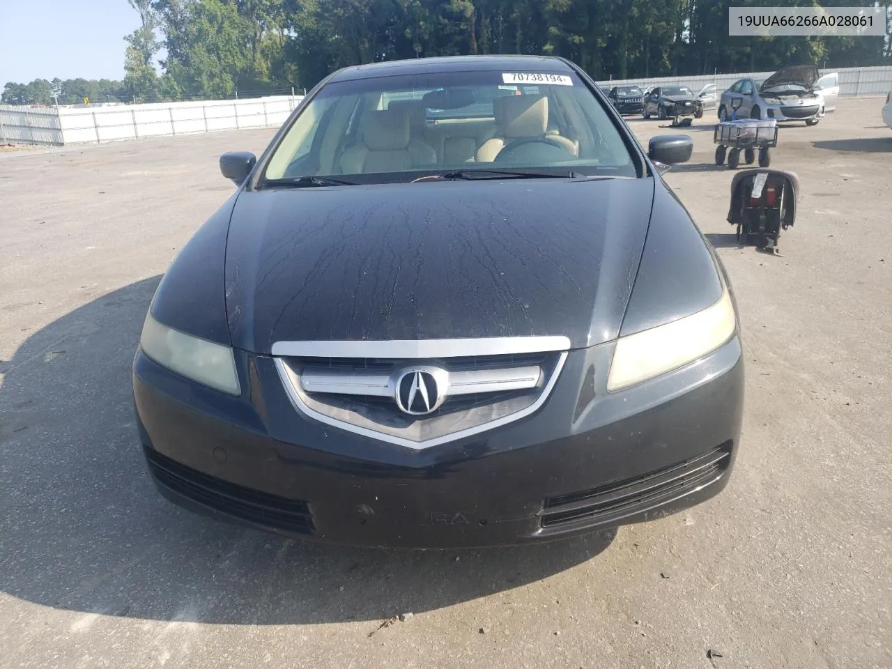 2006 Acura 3.2Tl VIN: 19UUA66266A028061 Lot: 70738194