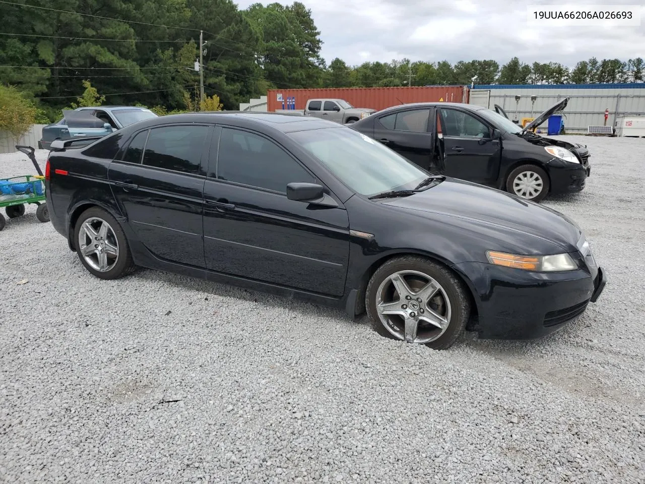 2006 Acura 3.2Tl VIN: 19UUA66206A026693 Lot: 71372974