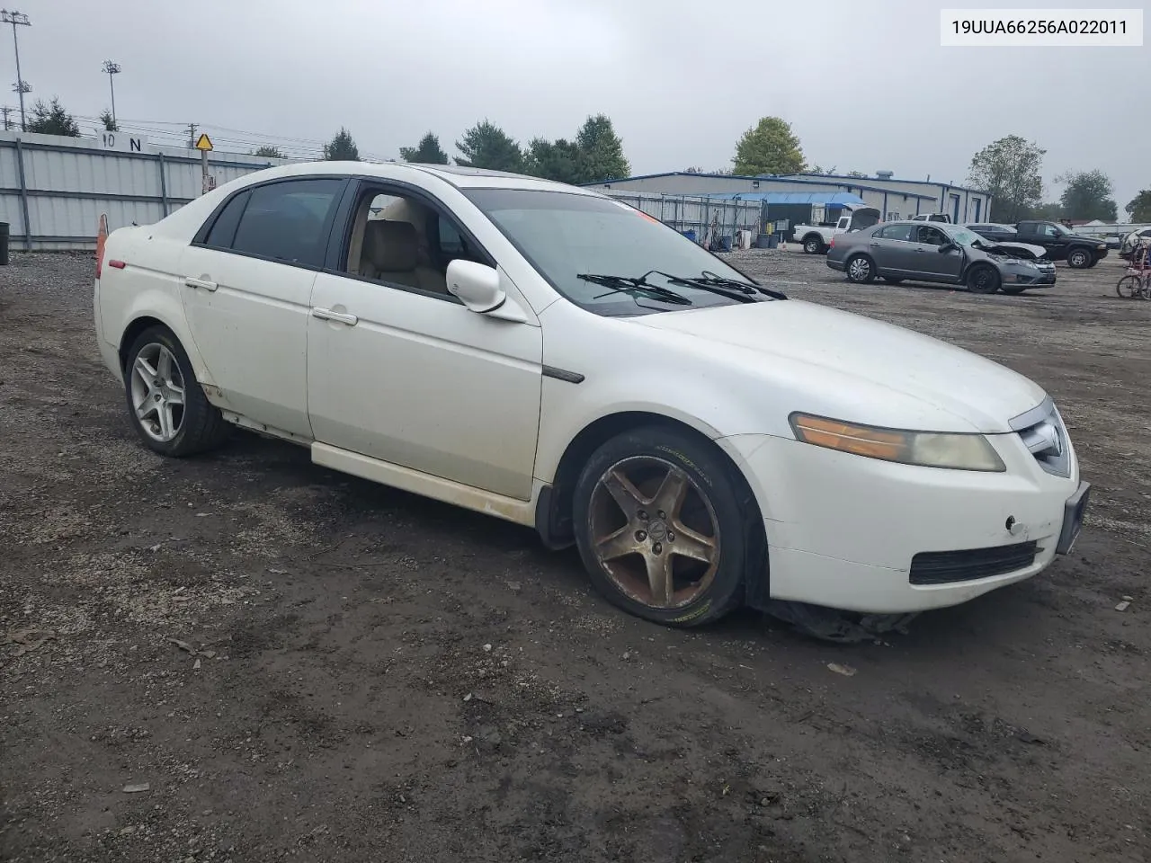 2006 Acura 3.2Tl VIN: 19UUA66256A022011 Lot: 73536584