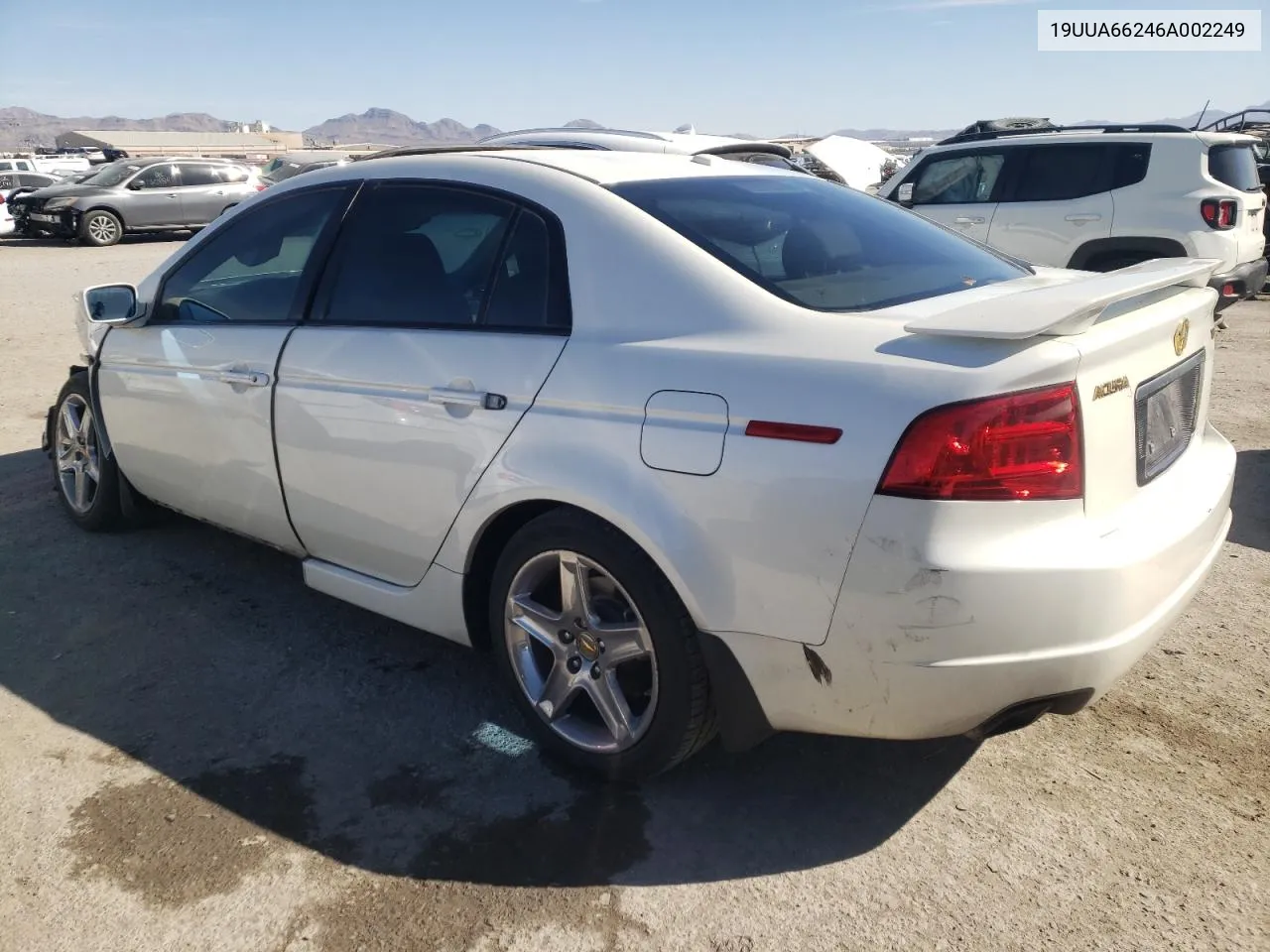 2006 Acura 3.2Tl VIN: 19UUA66246A002249 Lot: 74384214