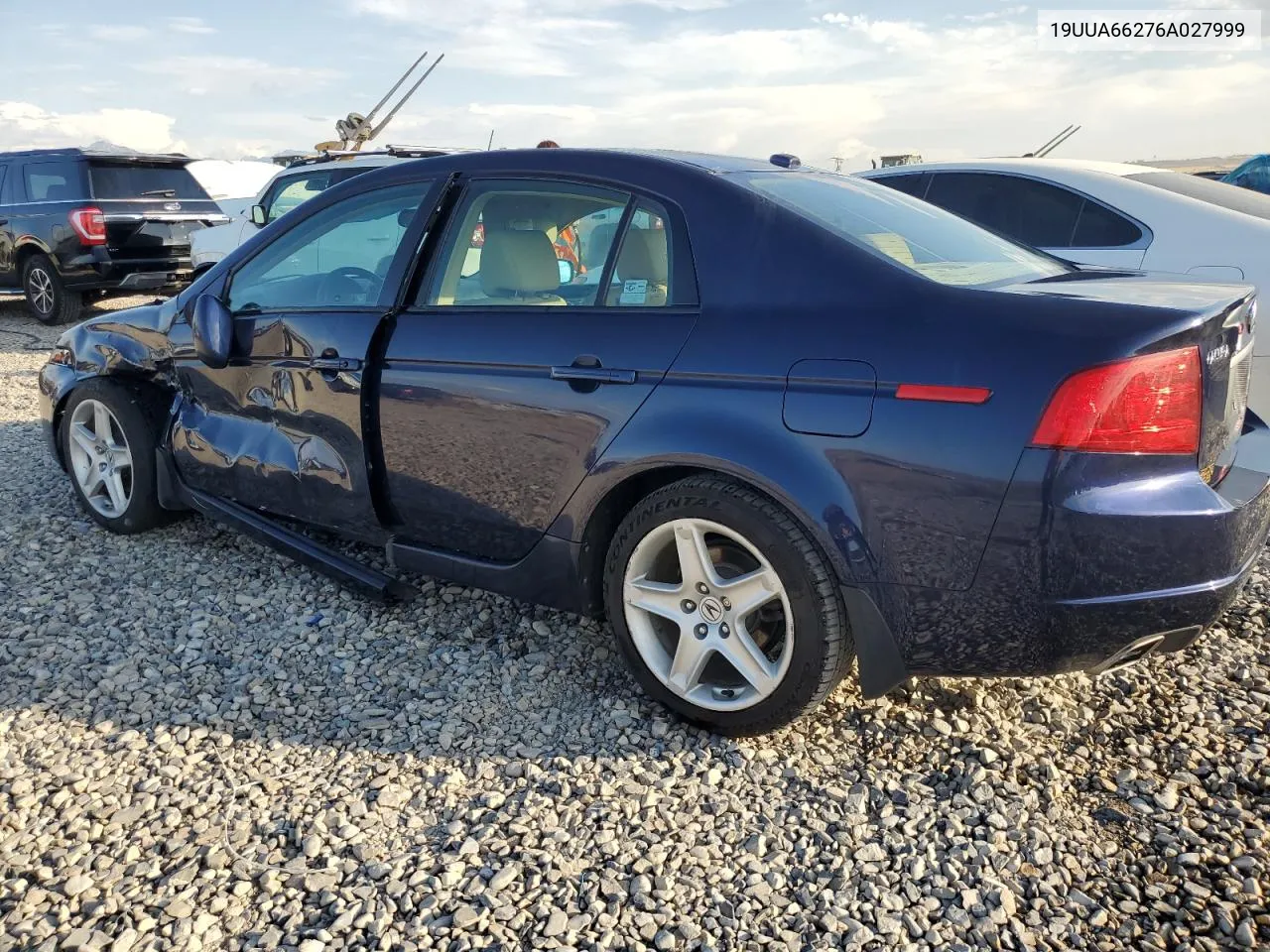 2006 Acura 3.2Tl VIN: 19UUA66276A027999 Lot: 74852174