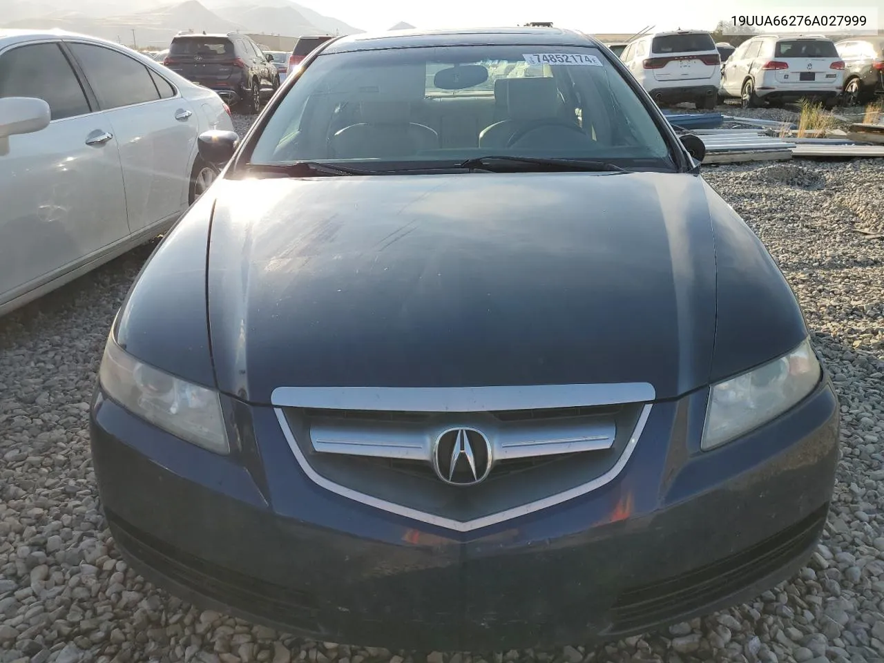 2006 Acura 3.2Tl VIN: 19UUA66276A027999 Lot: 74852174