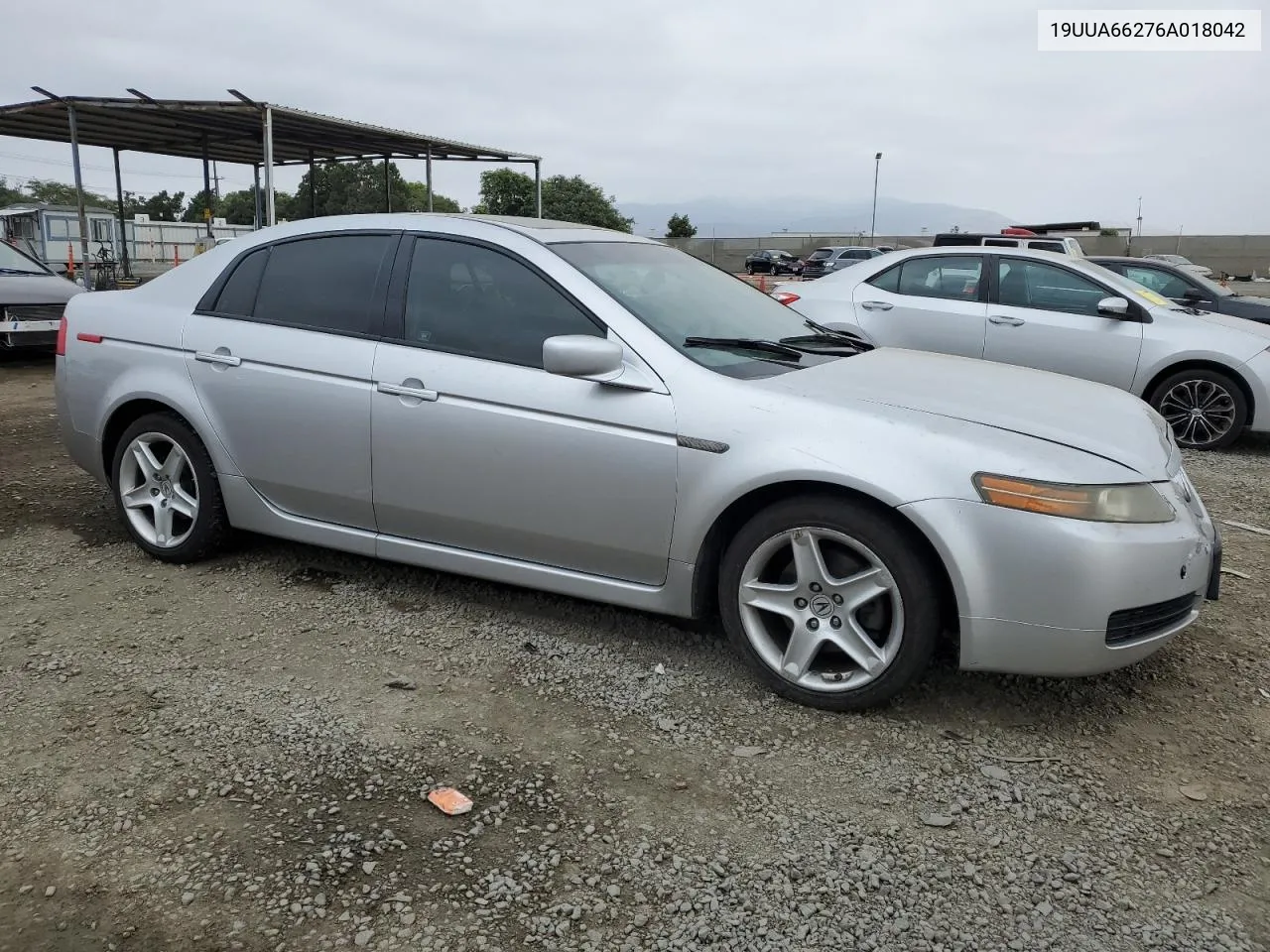 2006 Acura 3.2Tl VIN: 19UUA66276A018042 Lot: 76353764