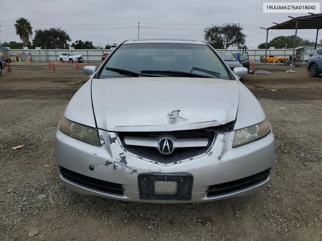 2006 Acura 3.2Tl VIN: 19UUA66276A018042 Lot: 76353764