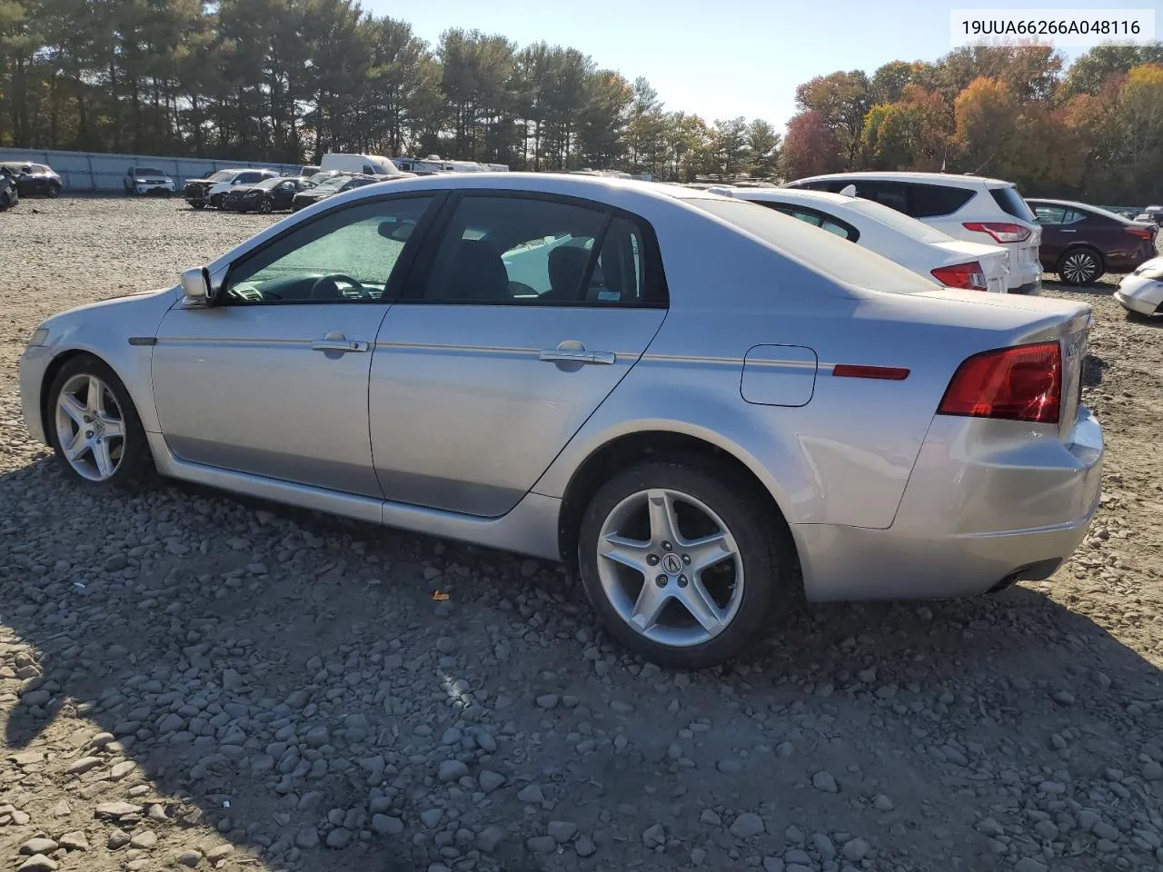 2006 Acura 3.2Tl VIN: 19UUA66266A048116 Lot: 77017764