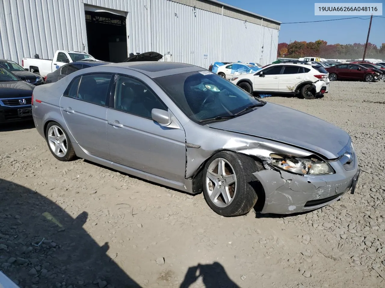 2006 Acura 3.2Tl VIN: 19UUA66266A048116 Lot: 77017764