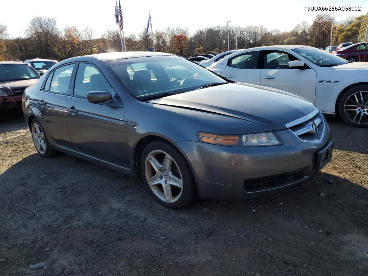 2006 Acura 3.2Tl VIN: 19UUA66286A058002 Lot: 78300904