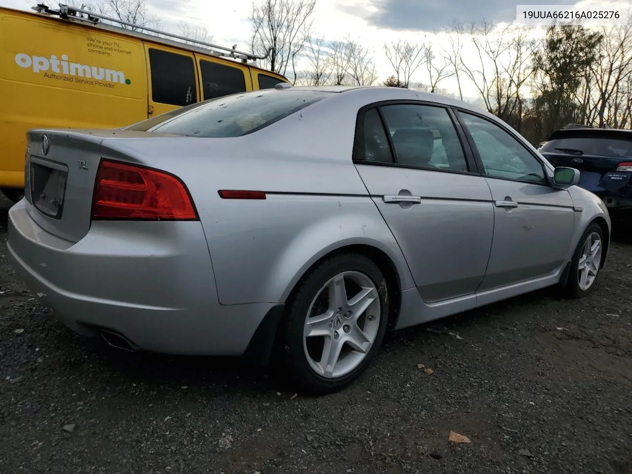 2006 Acura 3.2Tl VIN: 19UUA66216A025276 Lot: 78789774