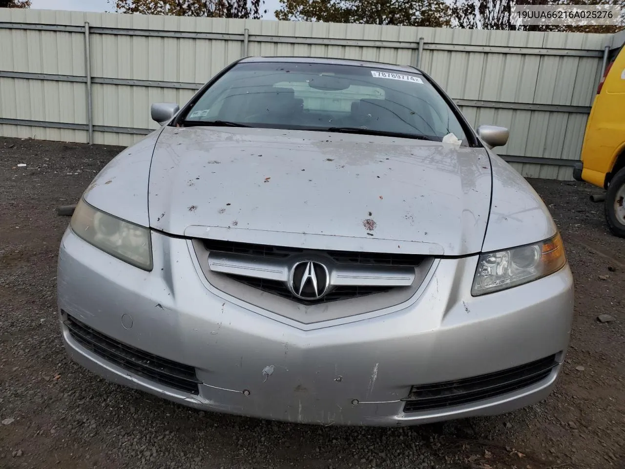 2006 Acura 3.2Tl VIN: 19UUA66216A025276 Lot: 78789774