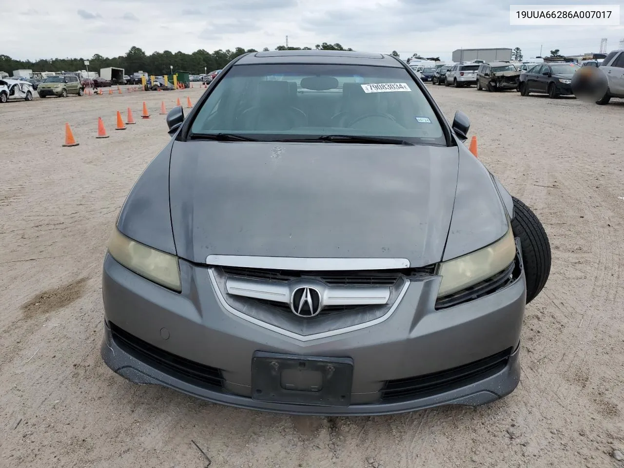 2006 Acura 3.2Tl VIN: 19UUA66286A007017 Lot: 79083034