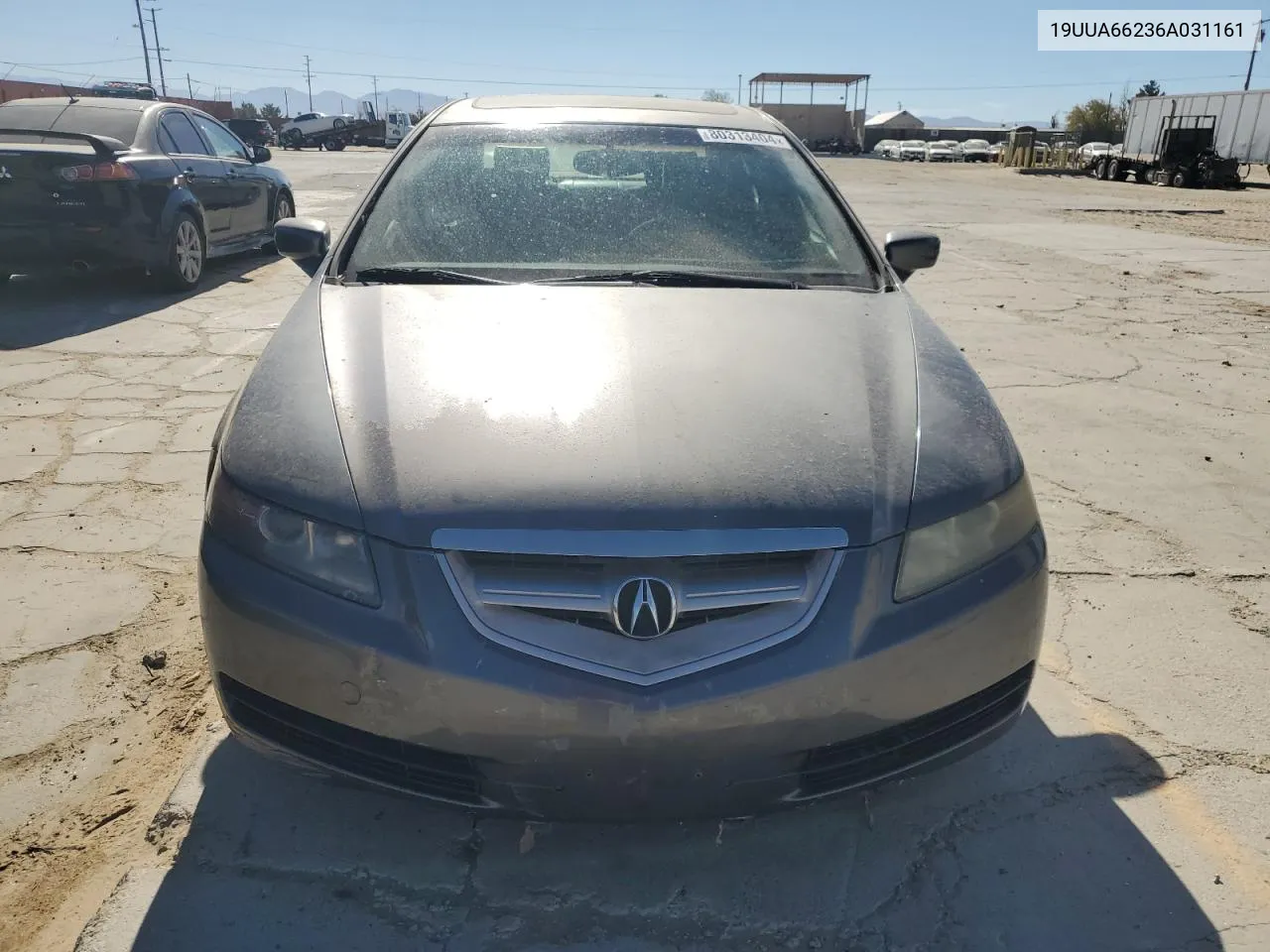 2006 Acura 3.2Tl VIN: 19UUA66236A031161 Lot: 80313404