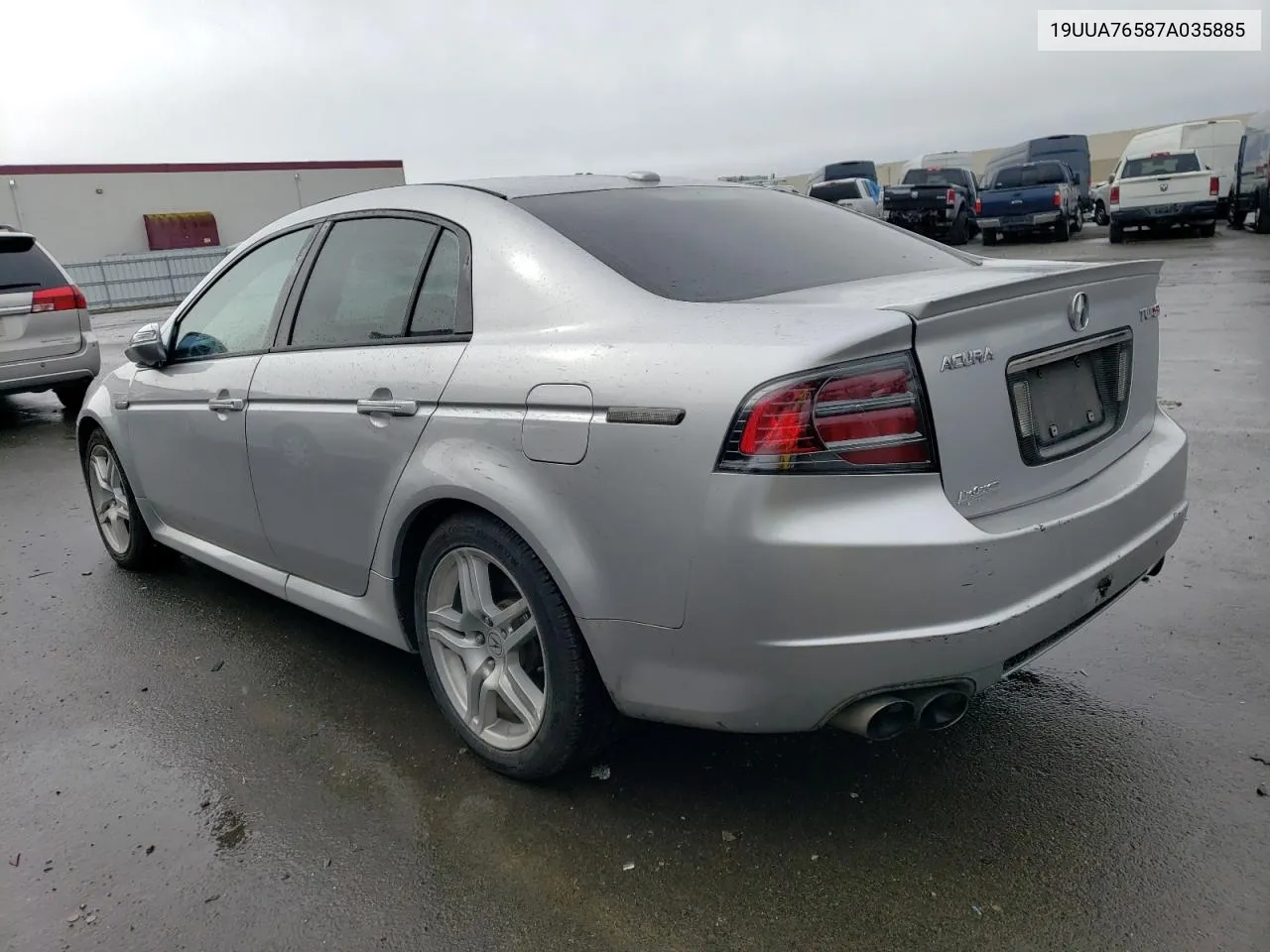 2007 Acura Tl Type S VIN: 19UUA76587A035885 Lot: 48519394