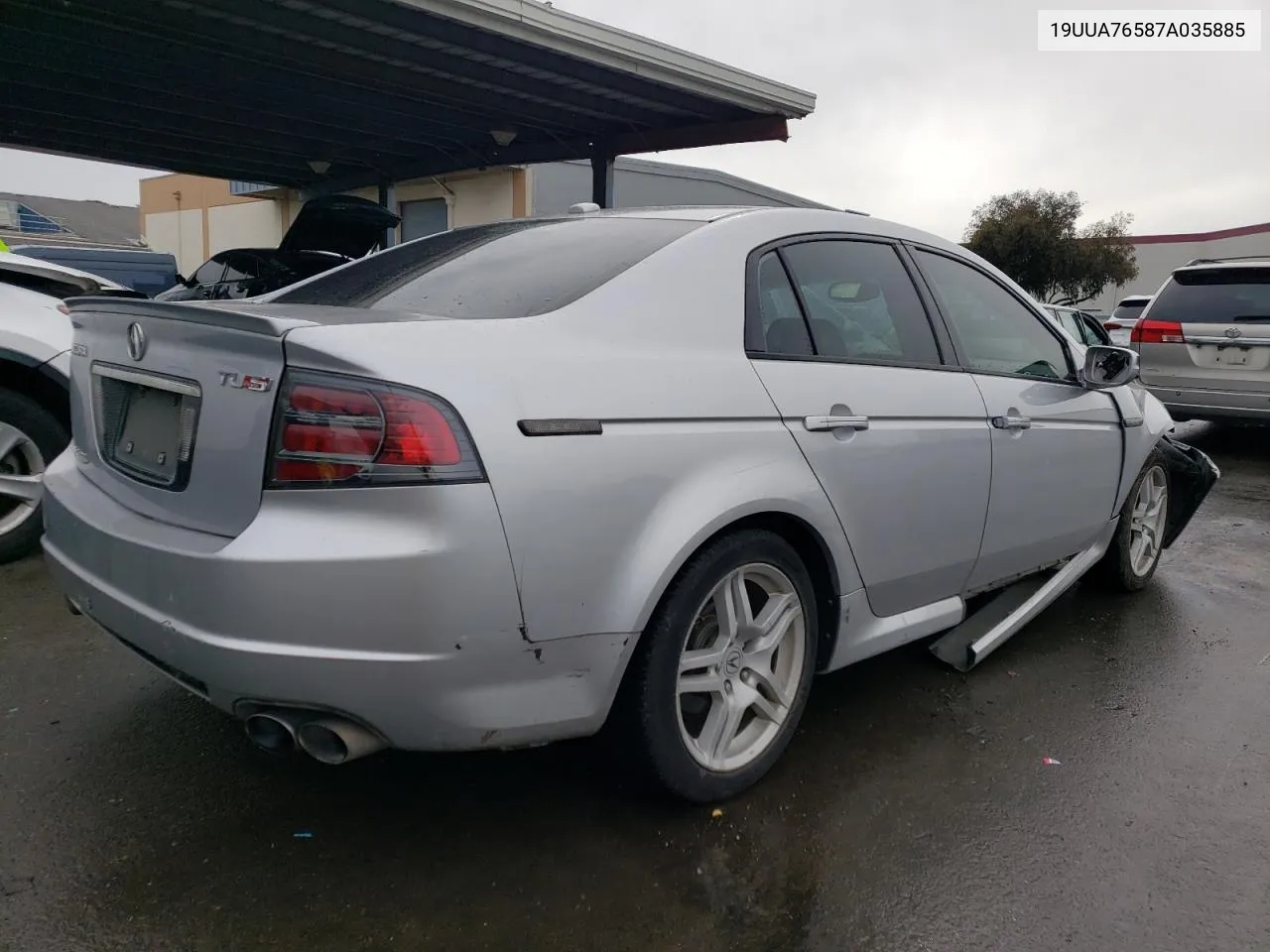 2007 Acura Tl Type S VIN: 19UUA76587A035885 Lot: 48519394