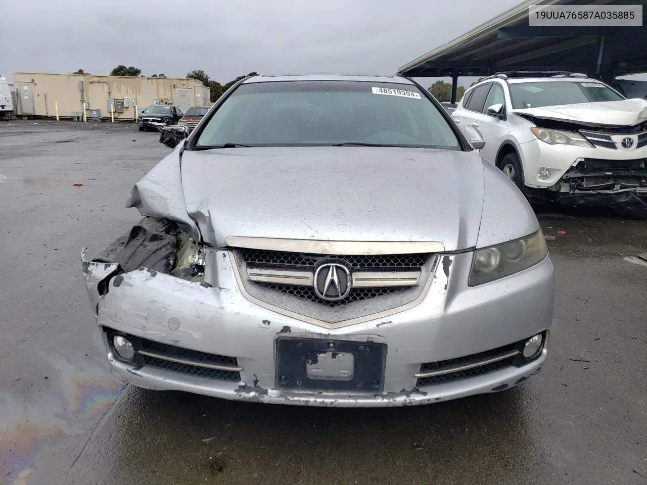 2007 Acura Tl Type S VIN: 19UUA76587A035885 Lot: 48519394