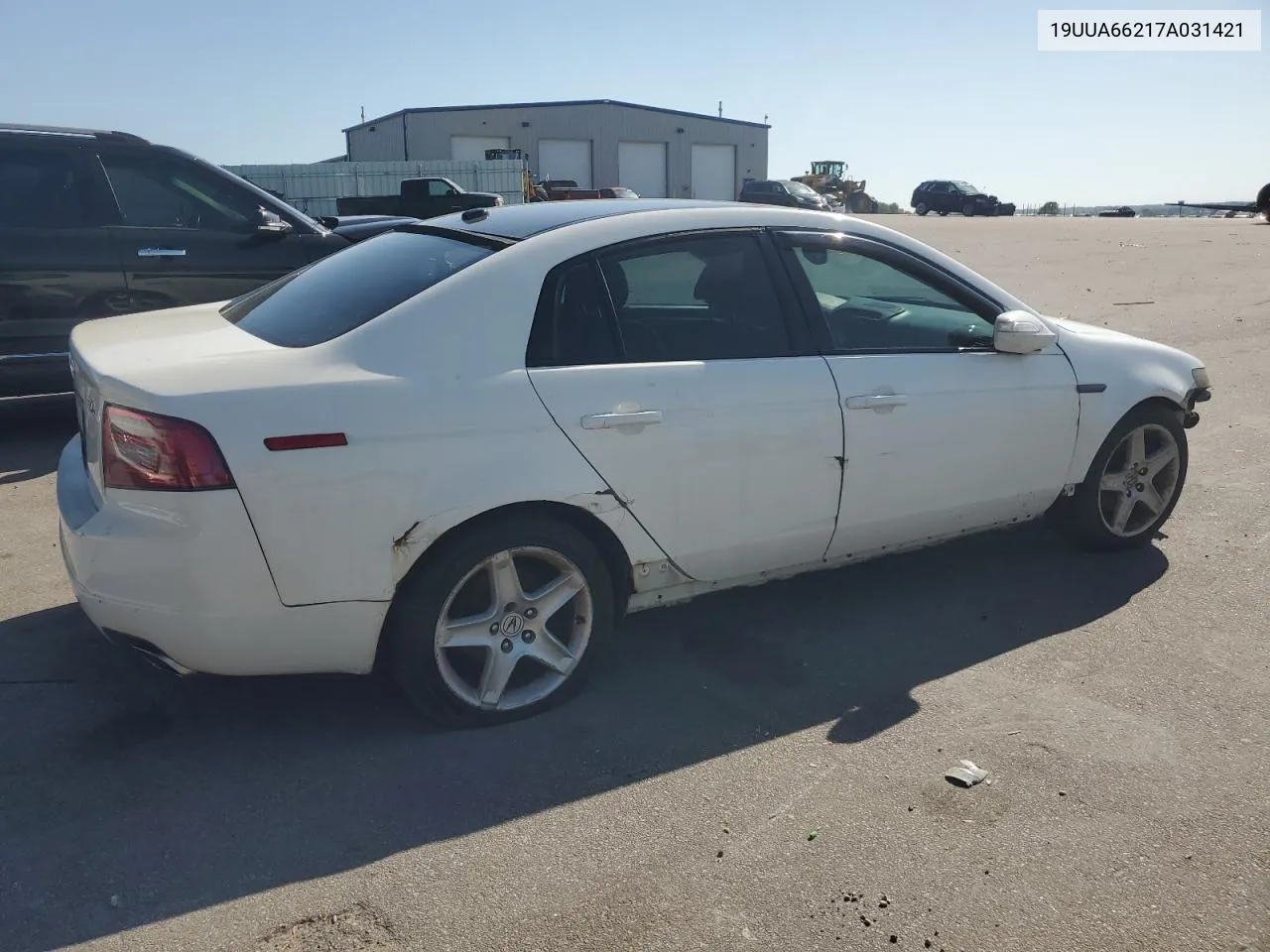 2007 Acura Tl VIN: 19UUA66217A031421 Lot: 54967994