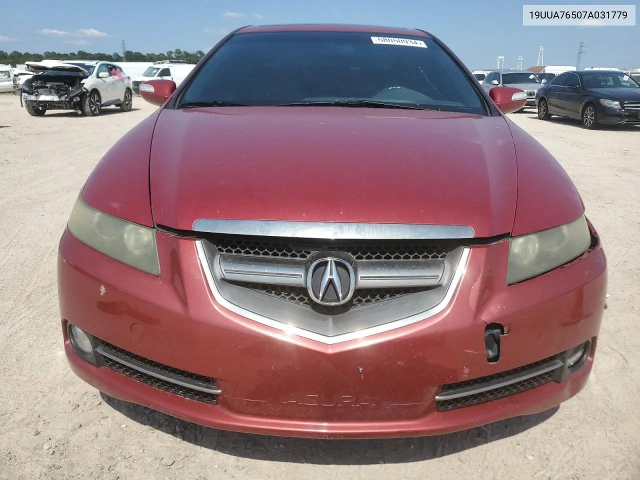 2007 Acura Tl Type S VIN: 19UUA76507A031779 Lot: 58050934