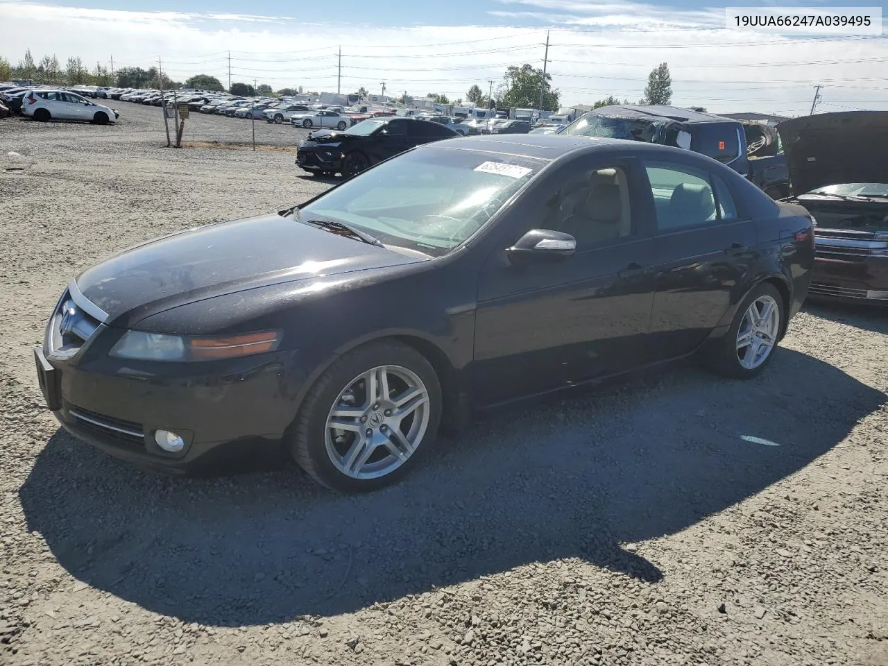 2007 Acura Tl VIN: 19UUA66247A039495 Lot: 63545174