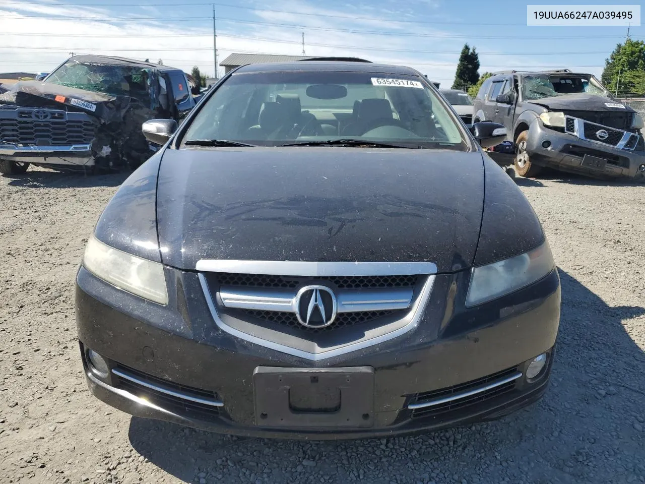 2007 Acura Tl VIN: 19UUA66247A039495 Lot: 63545174