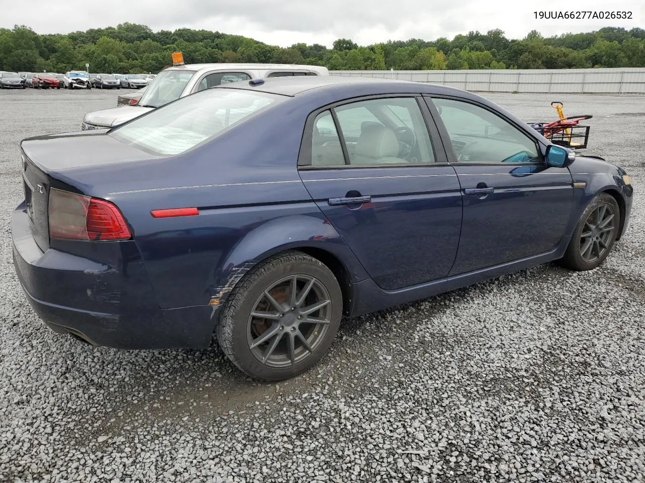 2007 Acura Tl VIN: 19UUA66277A026532 Lot: 65749823