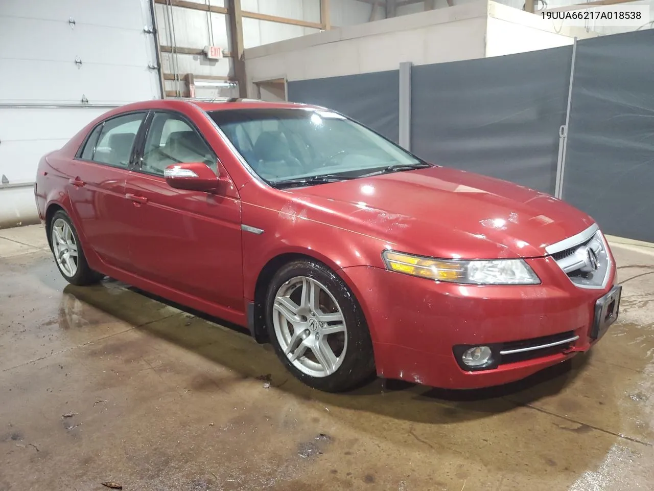 2007 Acura Tl VIN: 19UUA66217A018538 Lot: 65943544