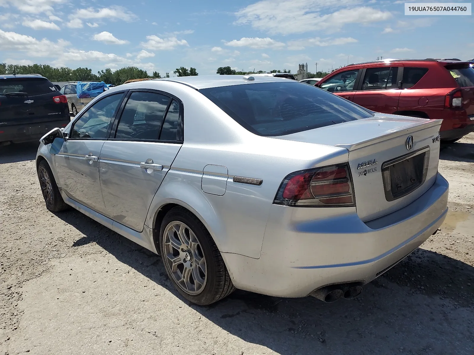 2007 Acura Tl Type S VIN: 19UUA76507A044760 Lot: 67418404