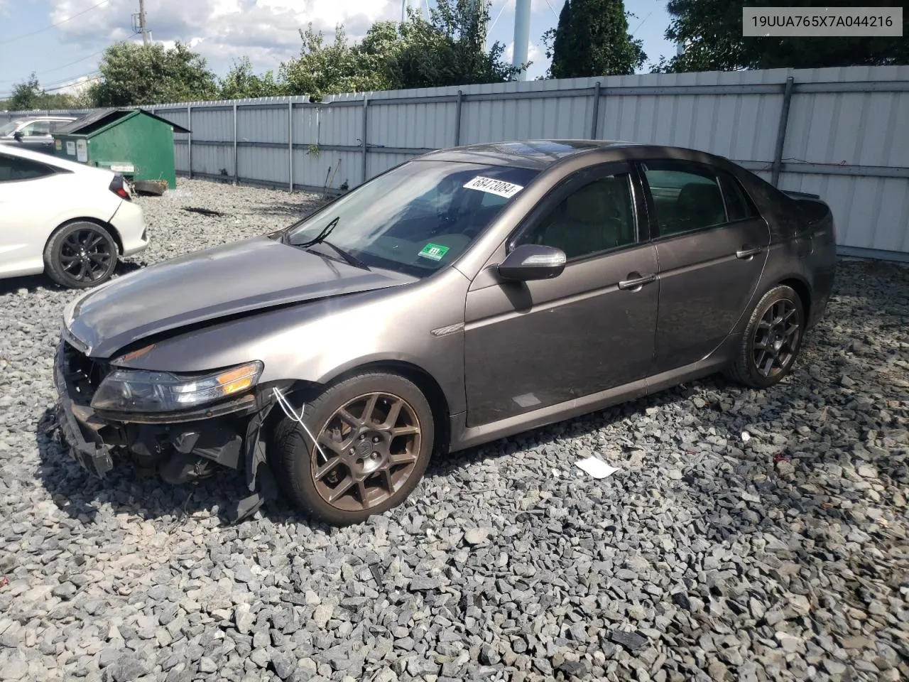 2007 Acura Tl Type S VIN: 19UUA765X7A044216 Lot: 68473084