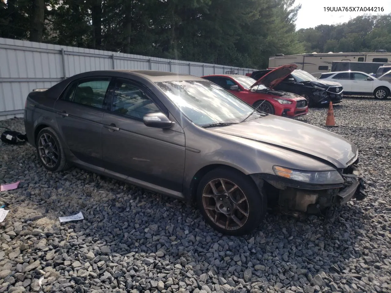 2007 Acura Tl Type S VIN: 19UUA765X7A044216 Lot: 68473084