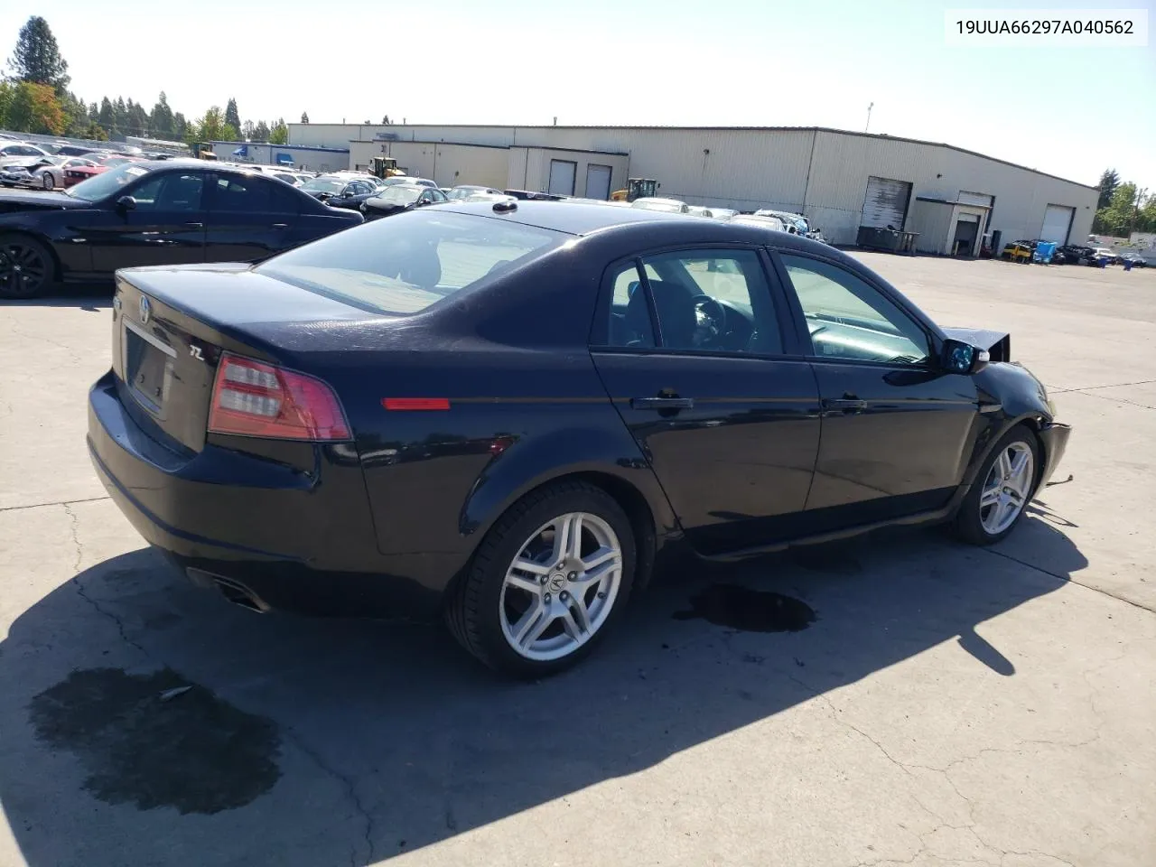 2007 Acura Tl VIN: 19UUA66297A040562 Lot: 69126654